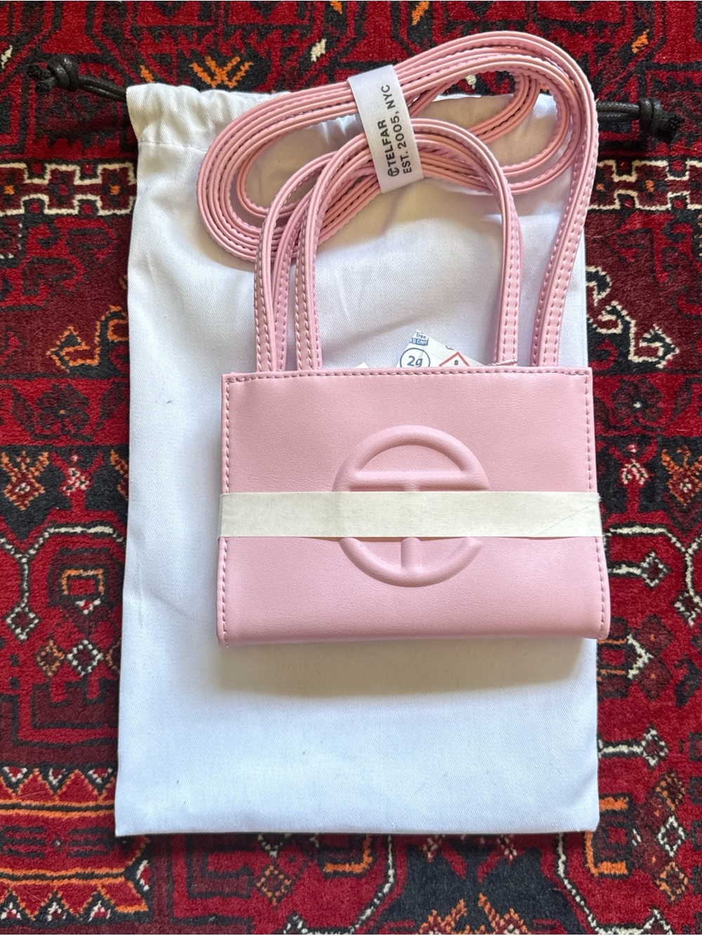 Telfar Bubblegum Small Shopping Bag